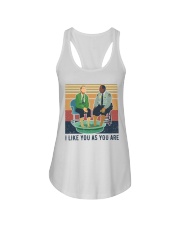 Mister Rogers I Like You As You Are Ladies Flowy Tank tile