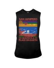 San Junipero Heaven is a place on earth Sleeveless Tee tile
