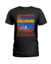 San Junipero Heaven is a place on earth Ladies T-Shirt tile