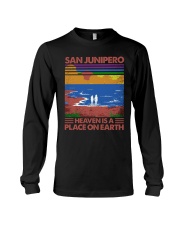 San Junipero Heaven is a place on earth Long Sleeve Tee tile