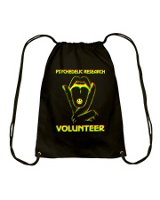 Psychedelic research volunteer Drawstring Bag tile