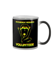 Psychedelic research volunteer Color Changing Mug tile
