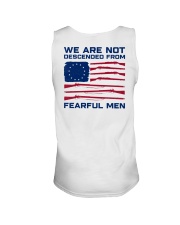 We are not descended from fearful men Unisex Tank tile