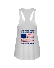 We are not descended from fearful men Ladies Flowy Tank tile