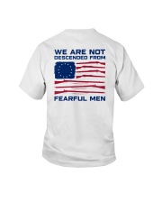 We are not descended from fearful men Youth T-Shirt tile