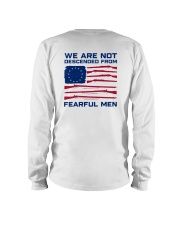 We are not descended from fearful men Long Sleeve Tee tile