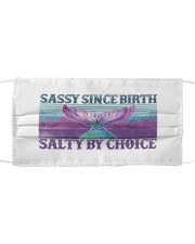 Mermaid Sassy Since Birth Salty By Choice Mask tile