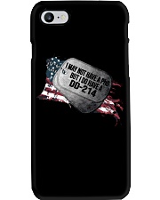 I Do Have A DD 214 Phone Case tile