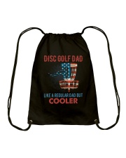Disc Golf Dad Cooler Drawstring Bag tile