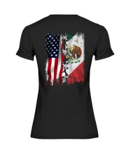 Mexico American Flag Premium Fit Ladies Tee tile