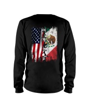 Mexico American Flag Long Sleeve Tee tile