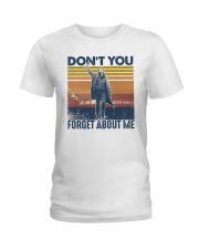 Retro Don't you forget about me Ladies T-Shirt tile