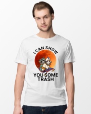 I can show you some trash Classic T-Shirt lifestyle-mens-crewneck-front-15