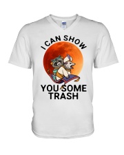 I can show you some trash V-Neck T-Shirt tile