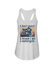 I Don't Snored Sport Bike Ladies Flowy Tank tile