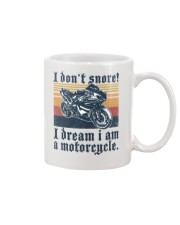 I Don't Snored Sport Bike Mug tile
