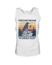 I Became Insane Raven Unisex Tank tile