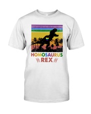 Homosaurus Rex Classic T-Shirt tile