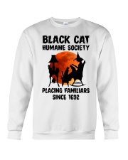 Black Cat Humane Society Placing Familiars Crewneck Sweatshirt tile