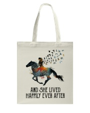 And She Lived Happily Ever After Tote Bag tile