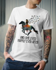 And She Lived Happily Ever After Classic T-Shirt lifestyle-mens-crewneck-front-6