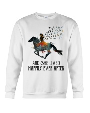 And She Lived Happily Ever After Crewneck Sweatshirt tile