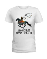And She Lived Happily Ever After Ladies T-Shirt tile