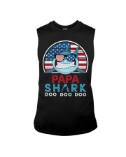 Vintage Papa shark doo Sleeveless Tee tile