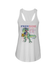 Dinosaur US Freedom Ladies Flowy Tank tile