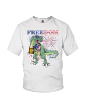 Dinosaur US Freedom Youth T-Shirt tile