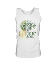 Into the garden I go Unisex Tank tile