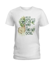 Into the garden I go Ladies T-Shirt tile