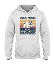 Sunnydale 1996 Razorbacks' Herbert the piglet Hooded Sweatshirt tile