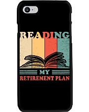 Reading My Retirement Plan Phone Case tile
