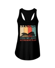 Reading My Retirement Plan Ladies Flowy Tank tile