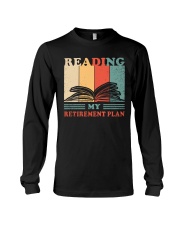 Reading My Retirement Plan Long Sleeve Tee tile