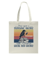 The Raven Edgar Allan Poe Tote Bag tile
