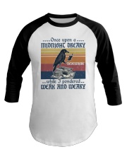 The Raven Edgar Allan Poe Baseball Tee tile