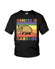 LGBTQ Pride Gender Is Garbage Youth T-Shirt tile