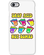 Drop acid not bombs Phone Case tile