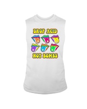Drop acid not bombs Sleeveless Tee tile