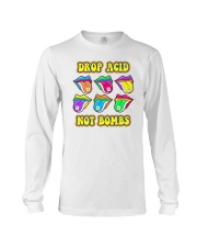 Drop acid not bombs Long Sleeve Tee tile