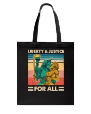 LGBT Liberty Justice For All Tote Bag tile