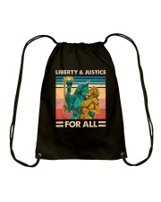 LGBT Liberty Justice For All Drawstring Bag tile