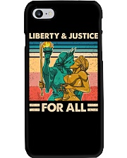 LGBT Liberty Justice For All Phone Case tile