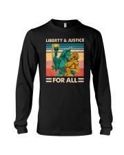 LGBT Liberty Justice For All Long Sleeve Tee tile