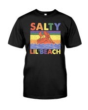 LGBT pride Mermaid salty lil' beach Premium Fit Mens Tee tile