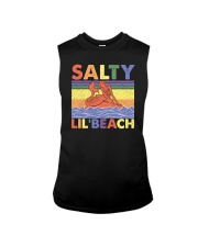LGBT pride Mermaid salty lil' beach Sleeveless Tee tile