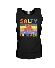 LGBT pride Mermaid salty lil' beach Unisex Tank tile