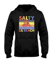 LGBT pride Mermaid salty lil' beach Hooded Sweatshirt tile